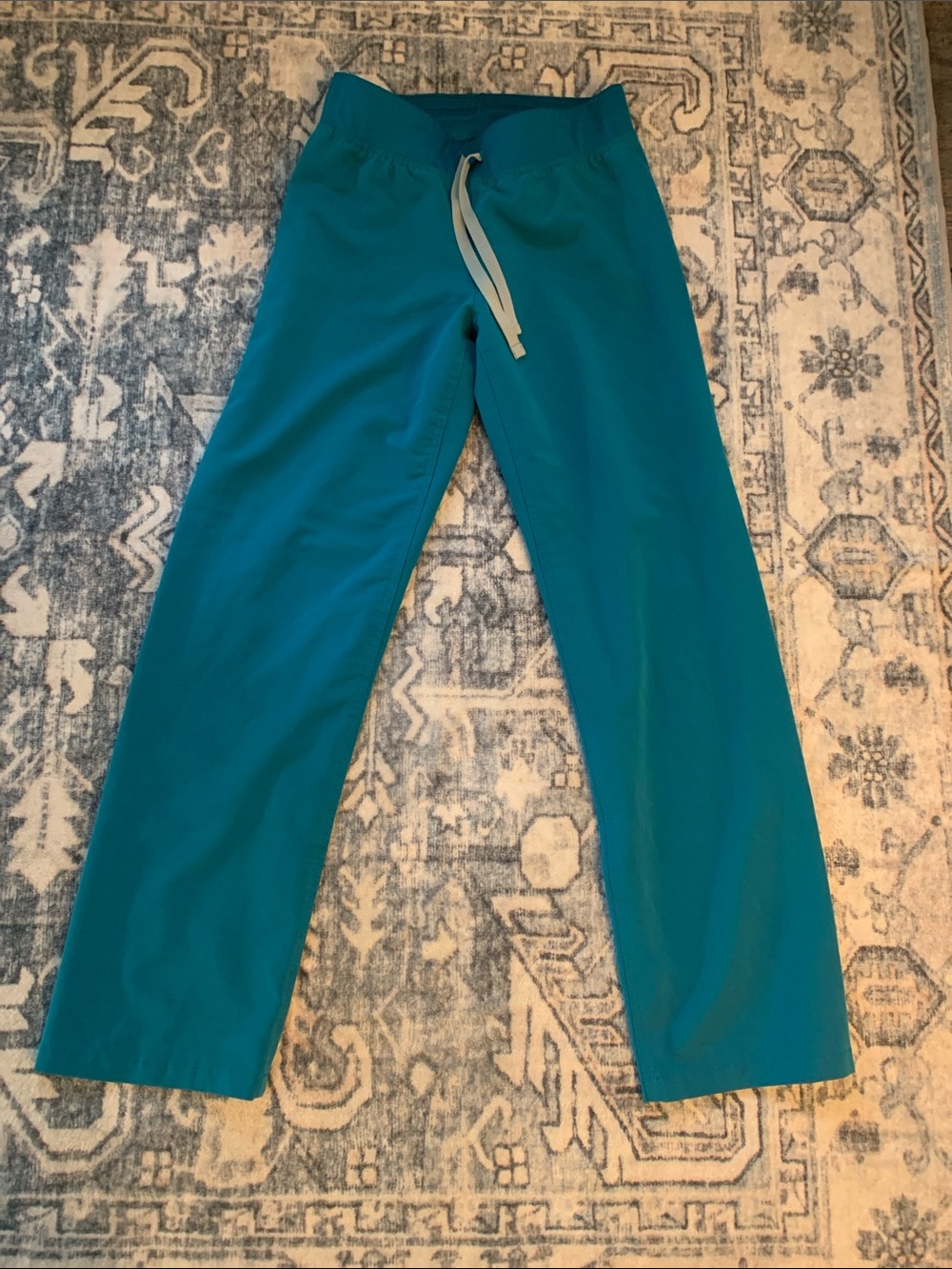 FIGS Livingston XXS Petite scrub pants - PACIFIC BLUE